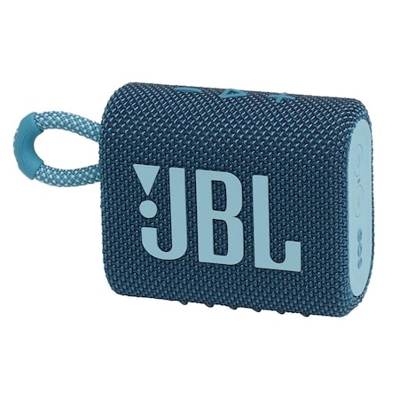 Go 3 Waterproof Bluetooth Speaker, Blue -  JBL, JBLGO3BLUAM